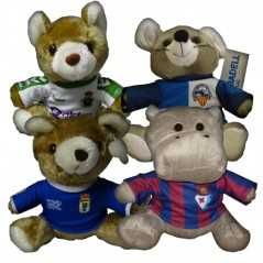 Peluches surtidos con...