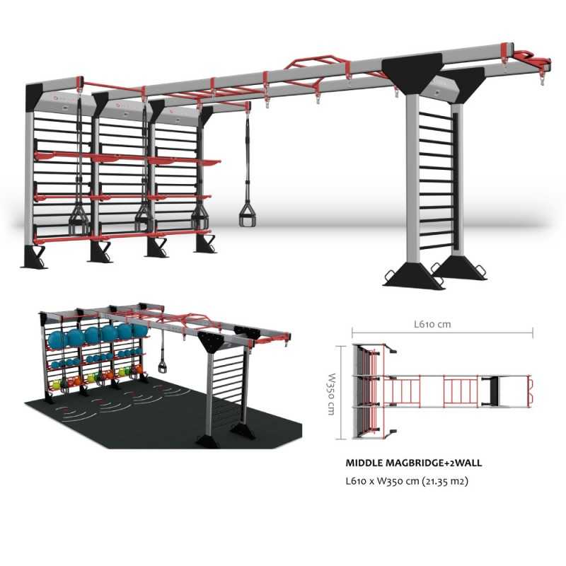 Estructura middle magbridge+2 wall bh