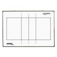 Pizarra magnética cerco de aluminio 60 x 90 cm voleibol