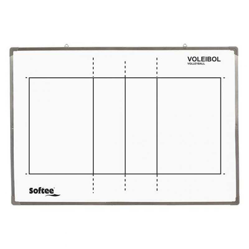 Pizarra magnética cerco de aluminio 60 x 90 cm voleibol