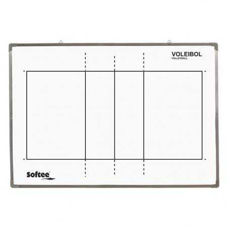Pizarra magnética cerco de aluminio 60 x 90 cm voleibol