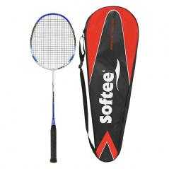 Raqueta bádminton softee '10k' azul/blanco