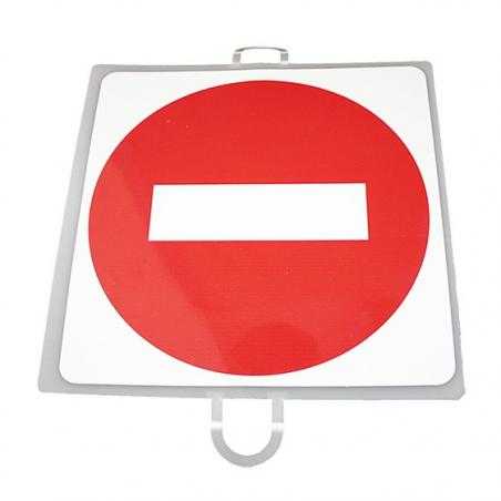 Panel de señalización tráfico de prohibición nº 1 (dirección)