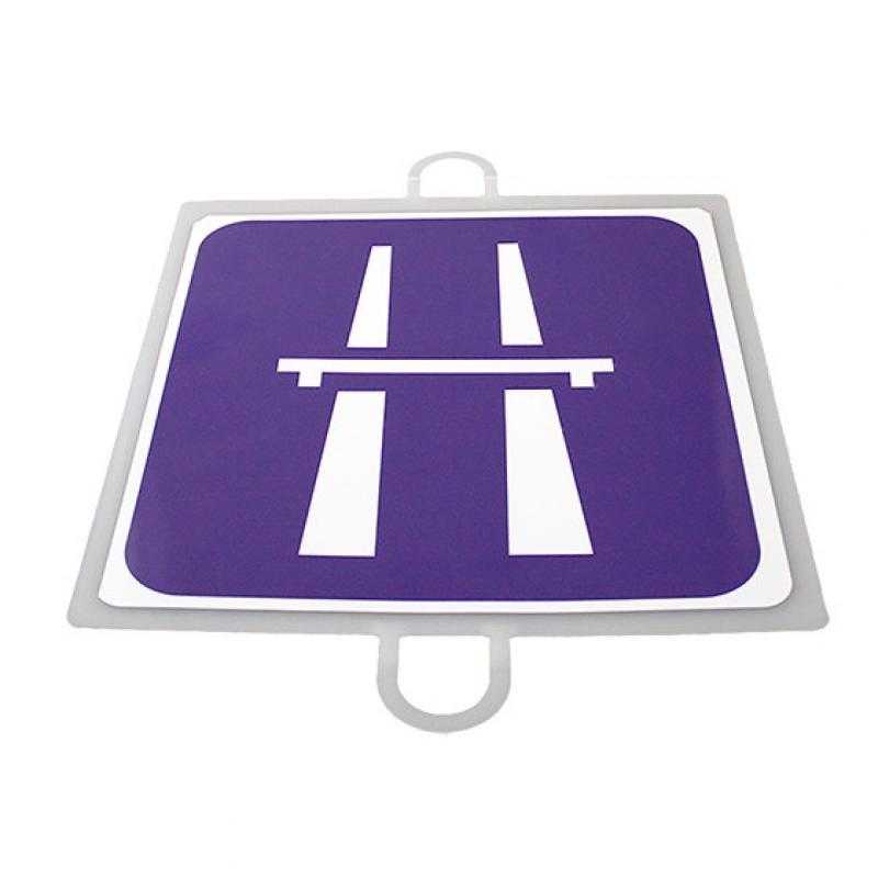 Panel de señalización tráfico de indicación nº 5 (autopista)