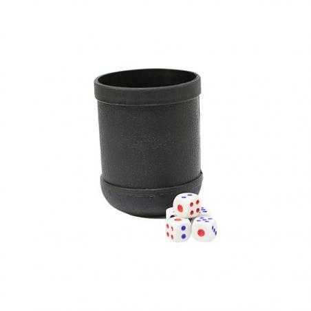 Cubilete con dados softee