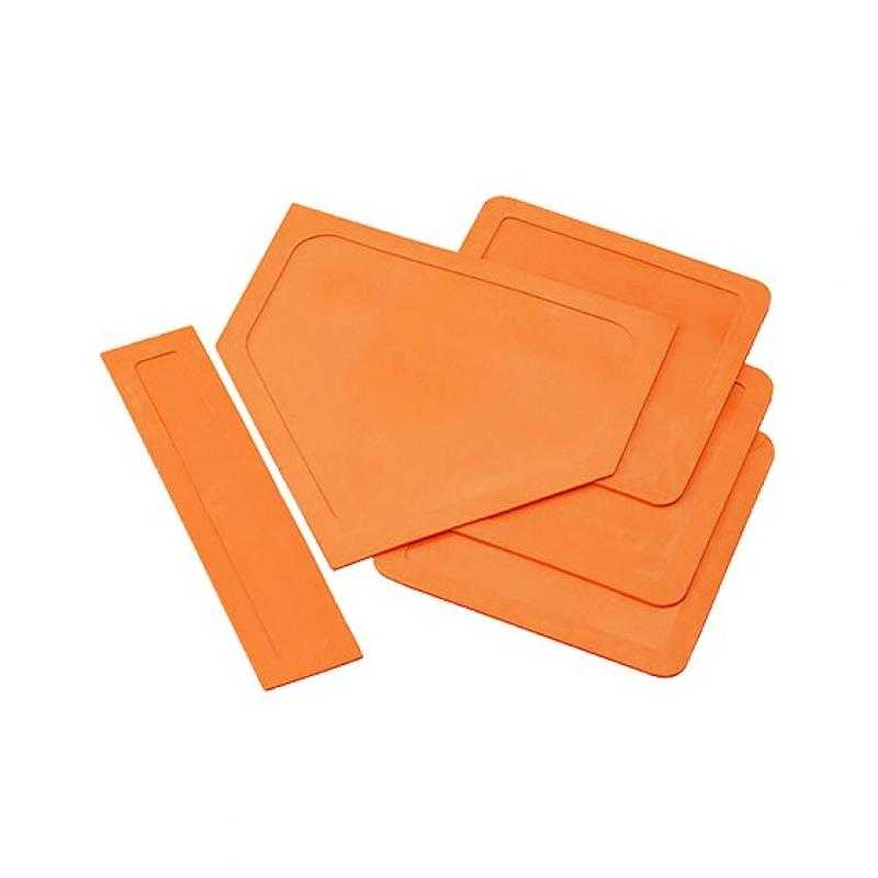 Set bases caucho beisbol -3 bases y 1 'home base'
