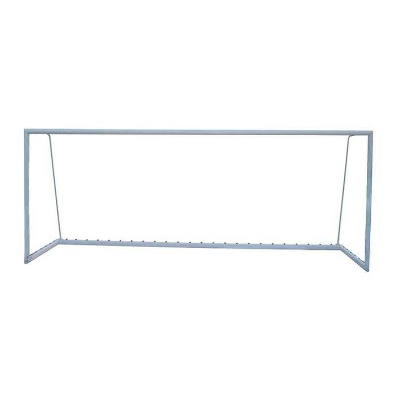 Juego porterías aluminio fútbol 7 120x100 mm trasladables