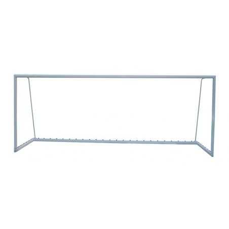 Juego porterías aluminio fútbol 7 120x100 mm trasladables