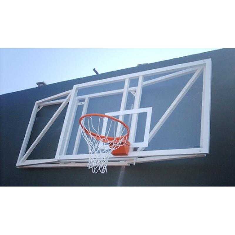 Juego canastas baloncesto abatibles vuelo 1 mt -sin tablero,aro-