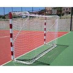 Juego redes fútbol sala/balonmano 3 mm colegial