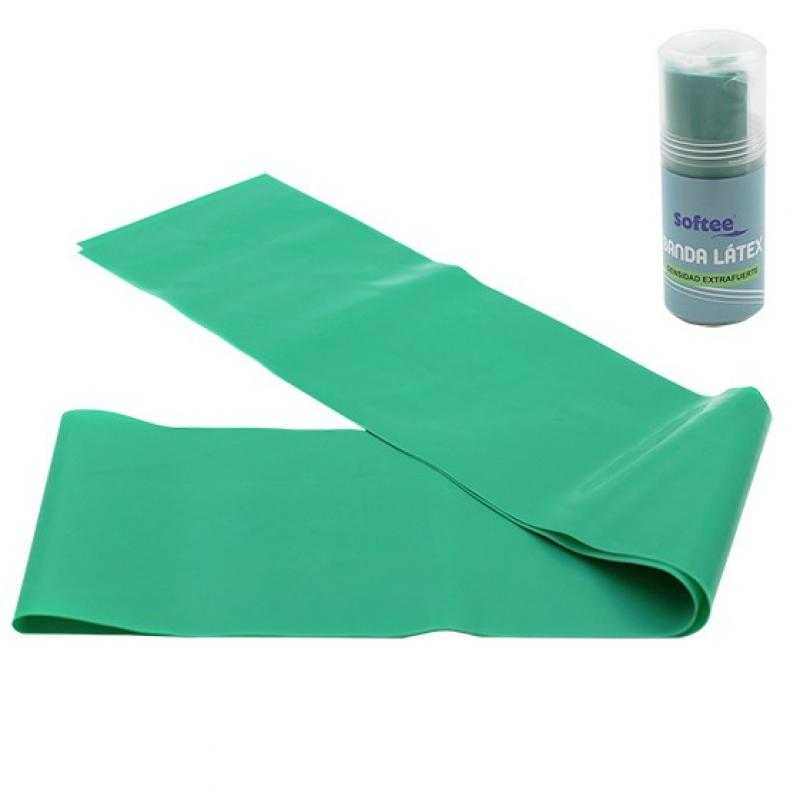 Banda de látex softee densidad extrafuerte en tubo 1,5 mts