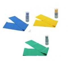 Set tres bandas de latex en tubo medida 1,5mts