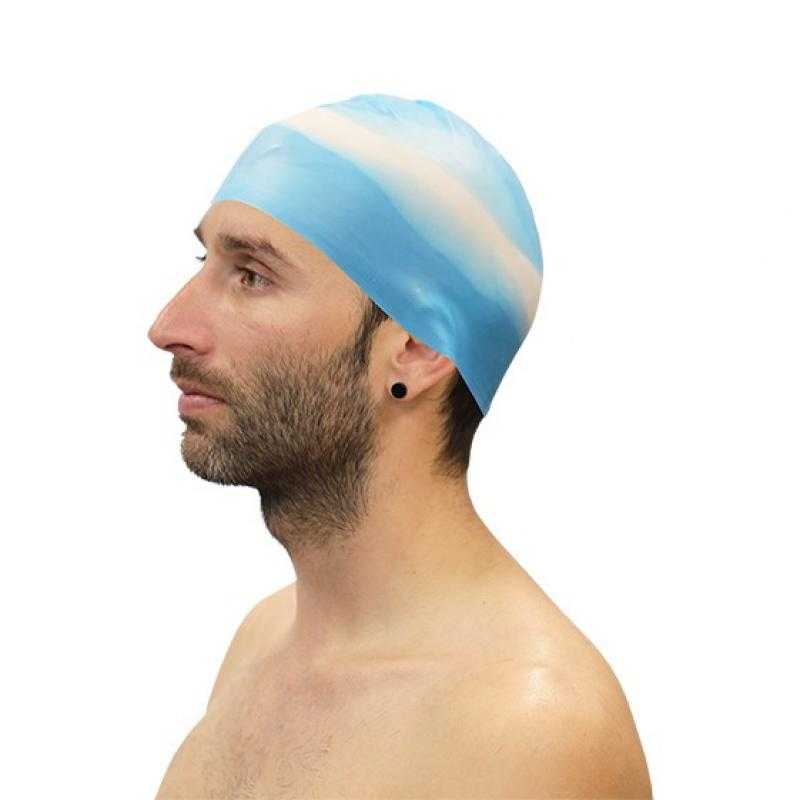 Gorro natación silicona multicolor surtido