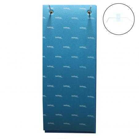 Soporte pared colchoneta con agujeros 2 piezas