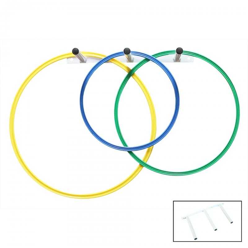 Soporte metálico para aros y cuerdas modelo 3