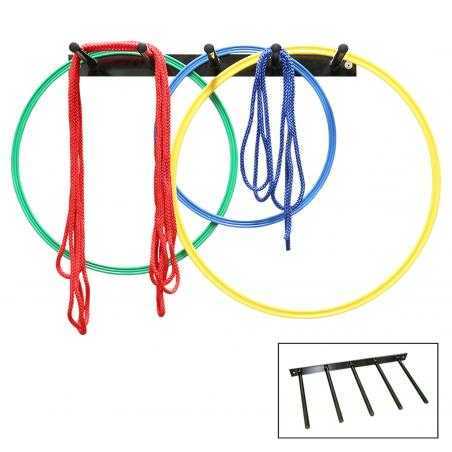 Soporte metálico cuerdas y aros deluxe