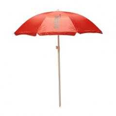 Sombrilla softee beach roja