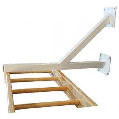 Herraje para escalera horizontal -2 uds-
