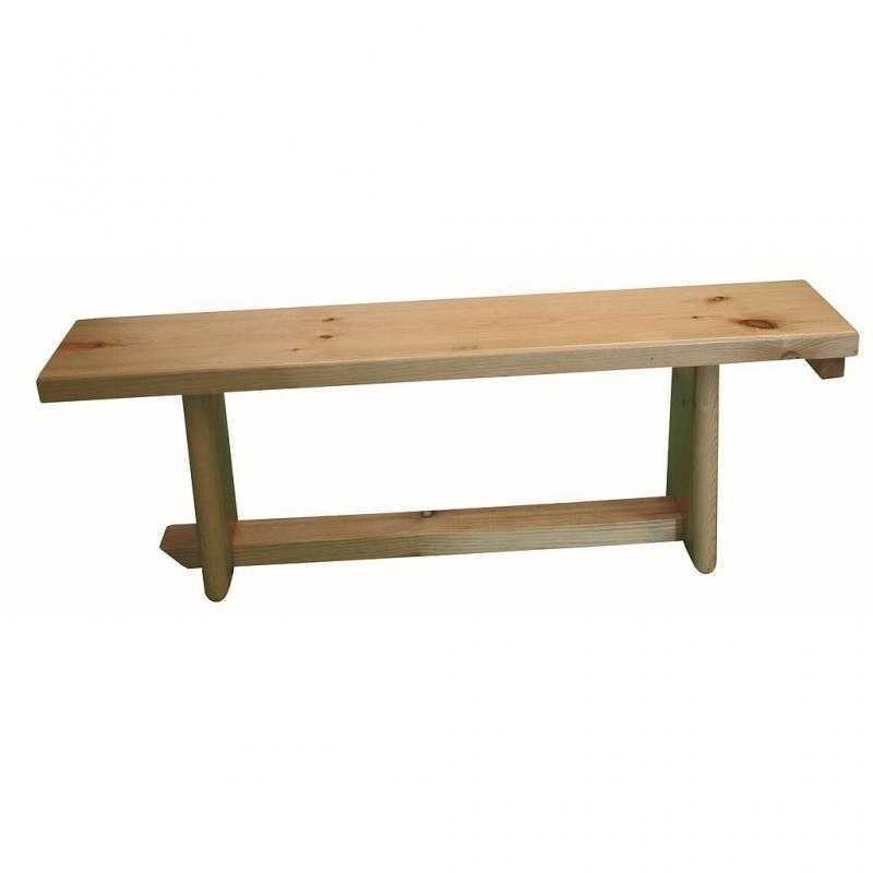 Banco sueco de madera 1mt