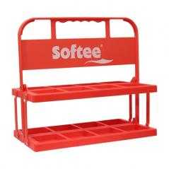 Portabotellas plegable para 8 botellas 750 ml