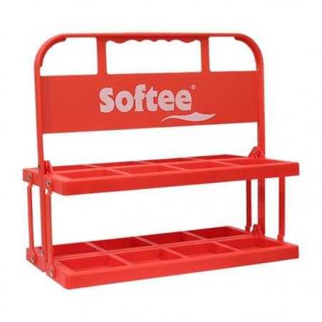 Portabotellas plegable para 8 botellas 750 ml