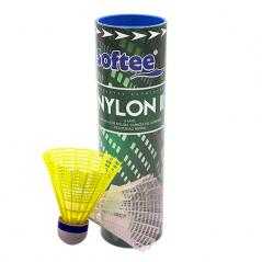 Volantes bádminton softee 'nylon ii' 6uds