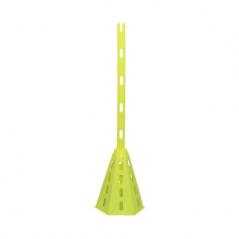 Regla para cono hexagonal