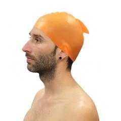 Gorro natación silicona con aleta softee