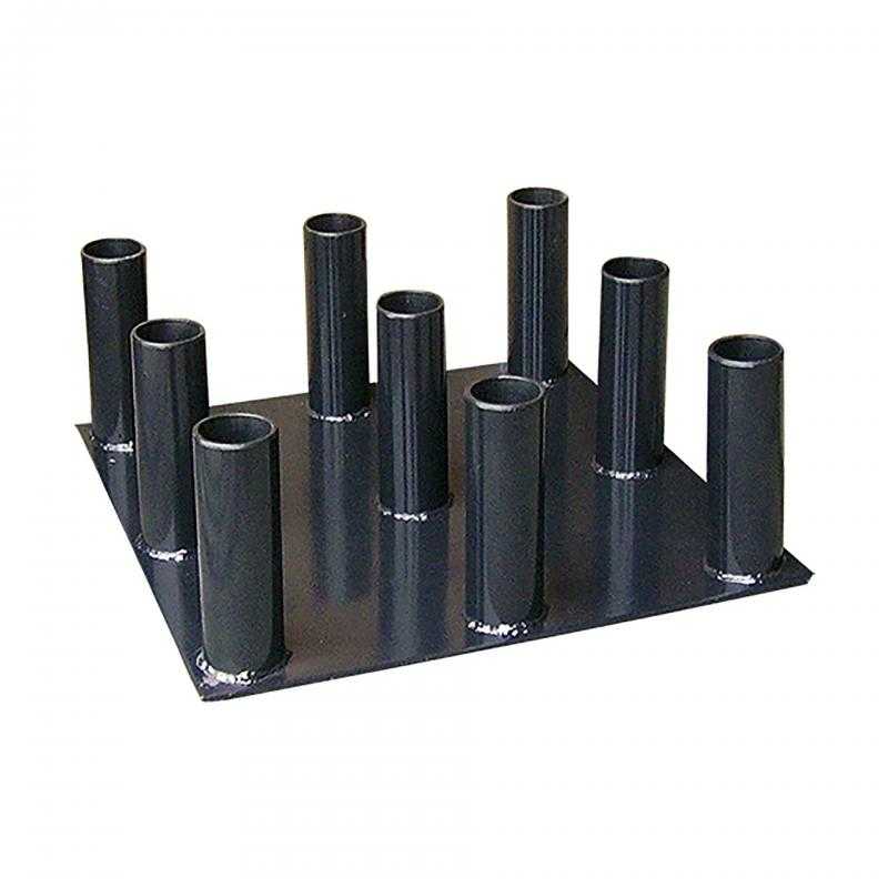 Soporte vertical barras olímpicas softee 50mm