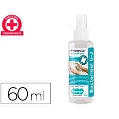 Gel hidroalcoholico antiseptico bacterigel g2 para manos limpia desinfecta sin aclarado. spray de 60 ml - Imagen 1