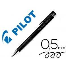 Bolígrafo pilot synergy point retráctil sujecion de caucho tinta gel 0,5 mm negro
