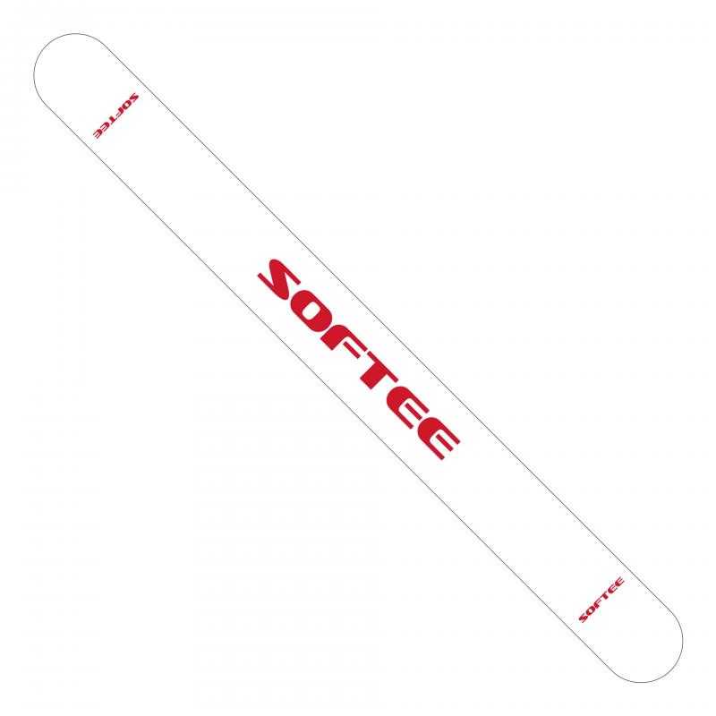 Protector softee padel rojo 1t