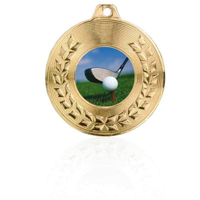 Medalla color oro