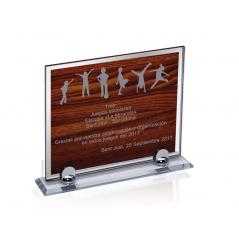 Placa cristal de murano