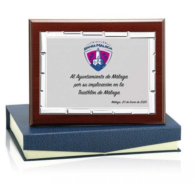 Placa madera económica