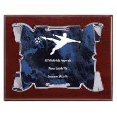 Placa madera económica