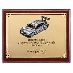 Placa madera económica