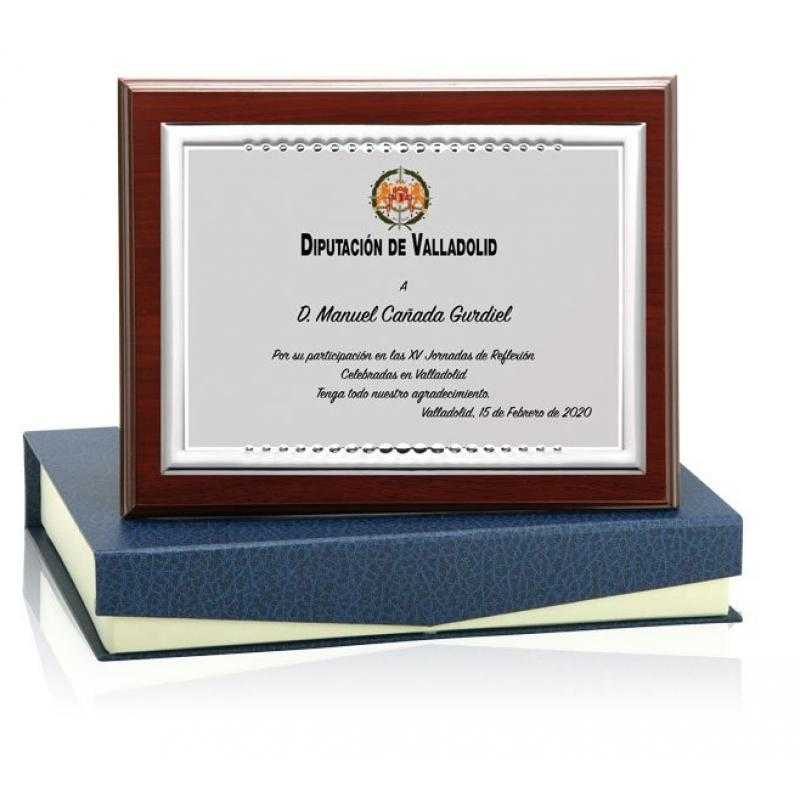 Placa madera económica