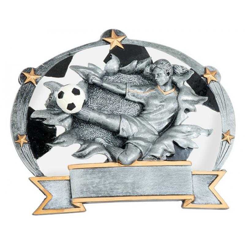 Resina futbol femenino