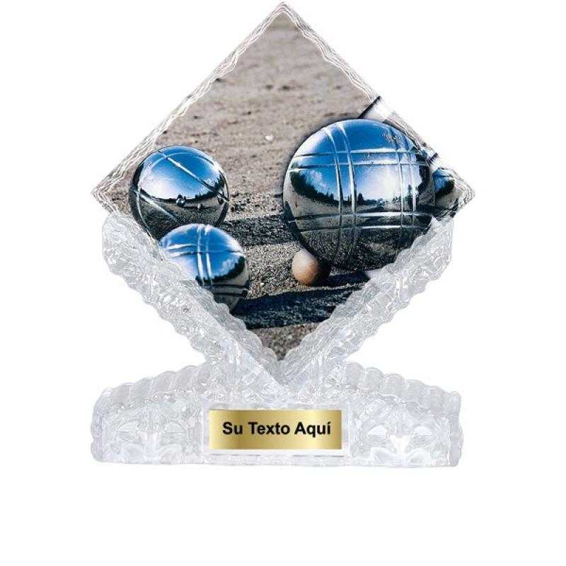 Trofeo ceramica petanca