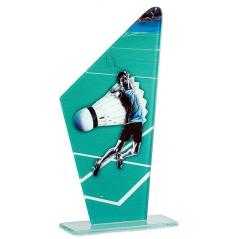 Trofeo cristal baloncesto badminton