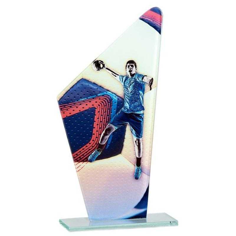 Trofeo cristal balonmano