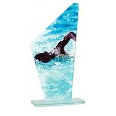 Trofeo cristal natacion masculina