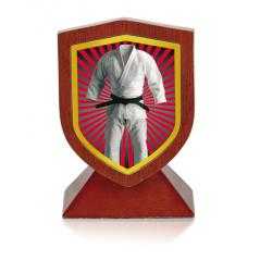 Trofeo madera karate