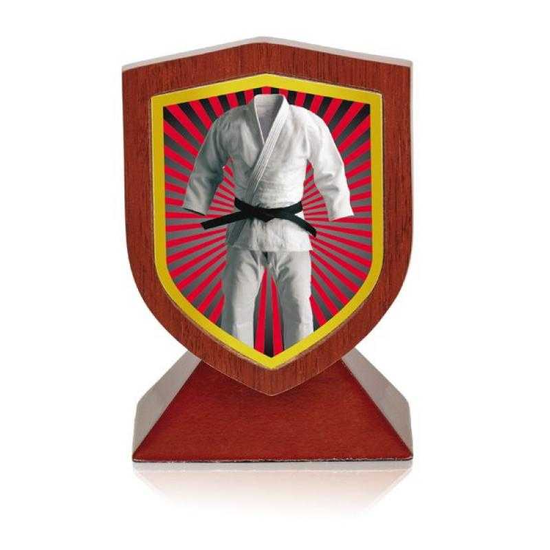 Trofeo madera karate