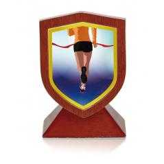 Trofeo madera atletismo