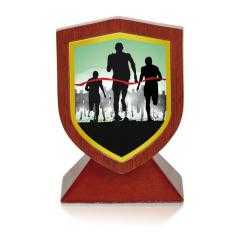 Trofeo madera atletismo