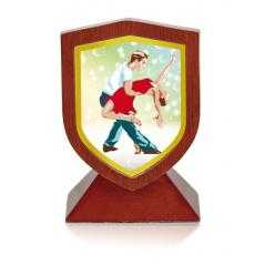 Trofeo madera baile