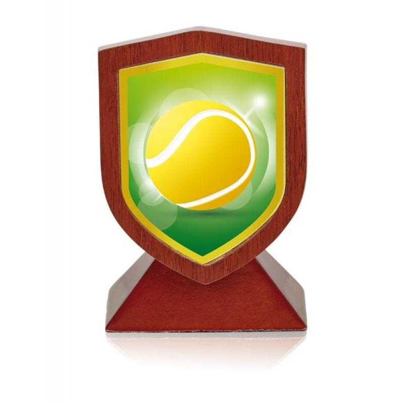 Trofeo madera tenis