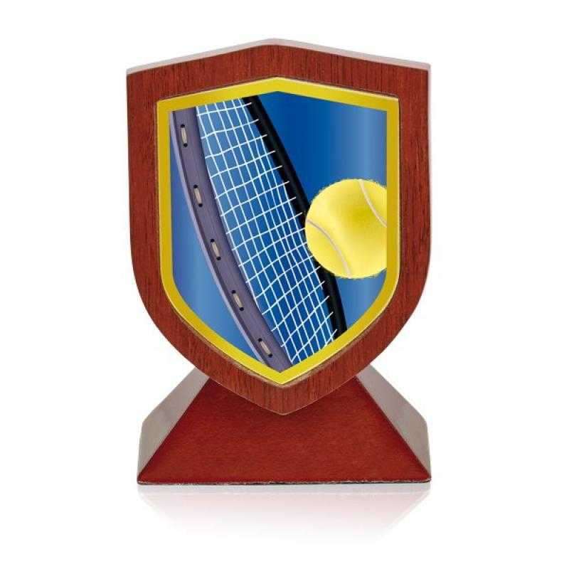 Trofeo madera tenis